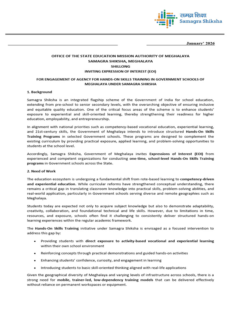 EOI | PDF | Vocational Education | Learning