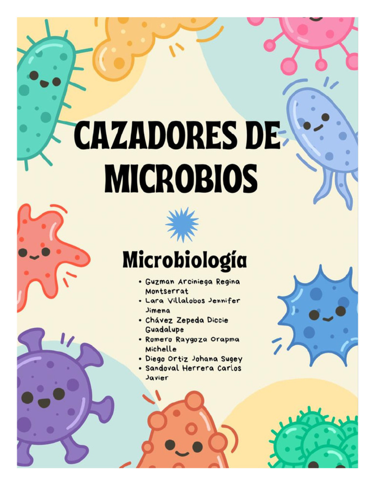 Resumen Cazadores de Microbios | PDF | Microorganismo | Luis Pasteur