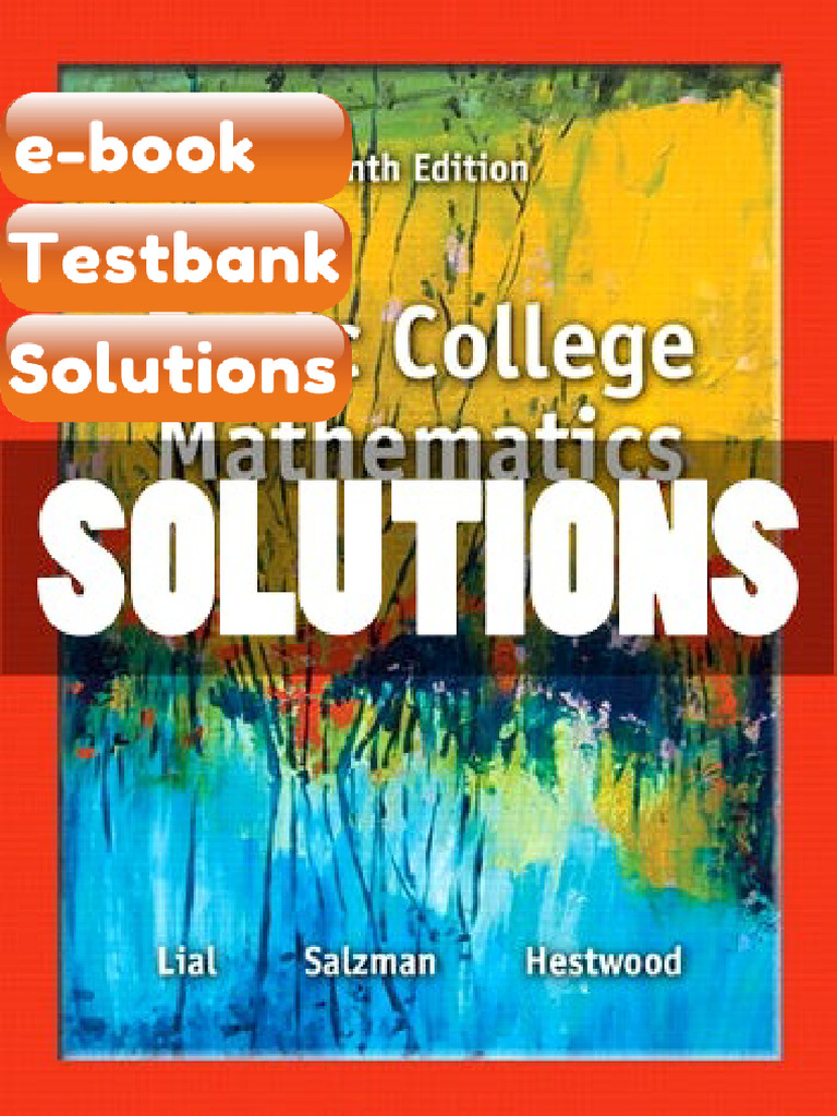 Testbank Basic College Mathematics 9 Ed Lial Download | PDF ...