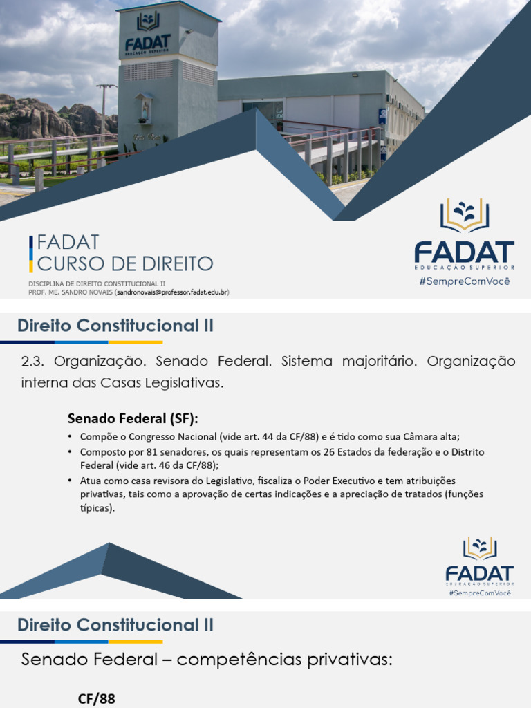 Direito Const II - Aula 04 | PDF | Justiça | Crime e Violência