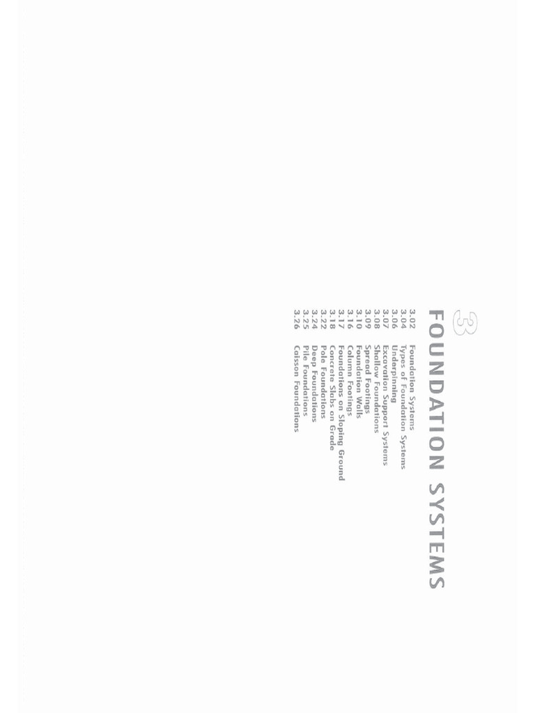 FOUNDATION SYSTEM Building Construction Illustrated | PDF