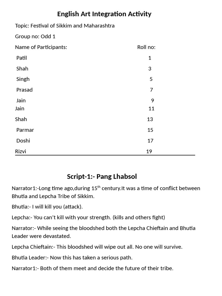 English Art Integration Activity | PDF | Nāstika