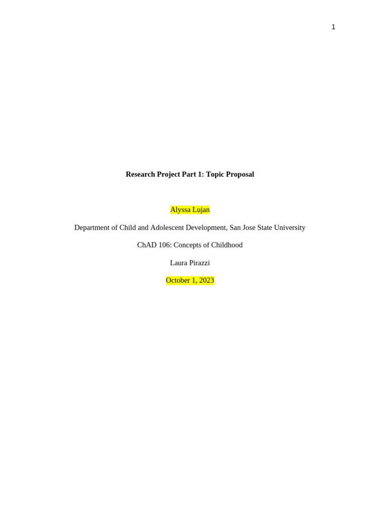 106 Paper Topic Template in APA - MAKE A COPY To USE | PDF