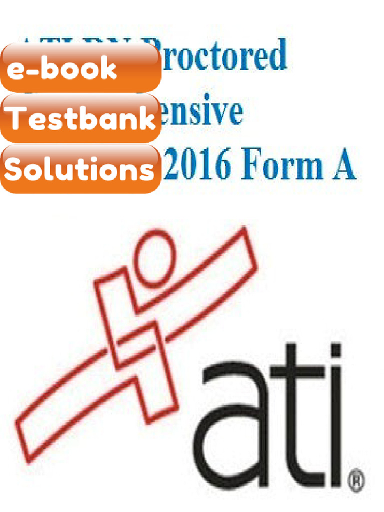 Testbank ATI RN Proctored Comprehensive Predictor 2016 Form A Download ...