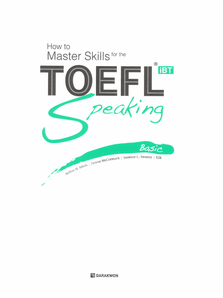 TOEFL Speaking Basic | PDF