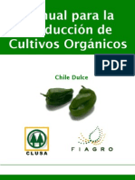 2003. FIAGRO. Manual de Producción de Chile Orgánico