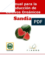 2003. FIAGRO. Manual de Producción de Sandía Orgánica