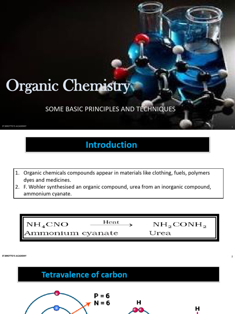 L12 - Organic Chemistry Some Basic Principles and Techniques | PDF ...