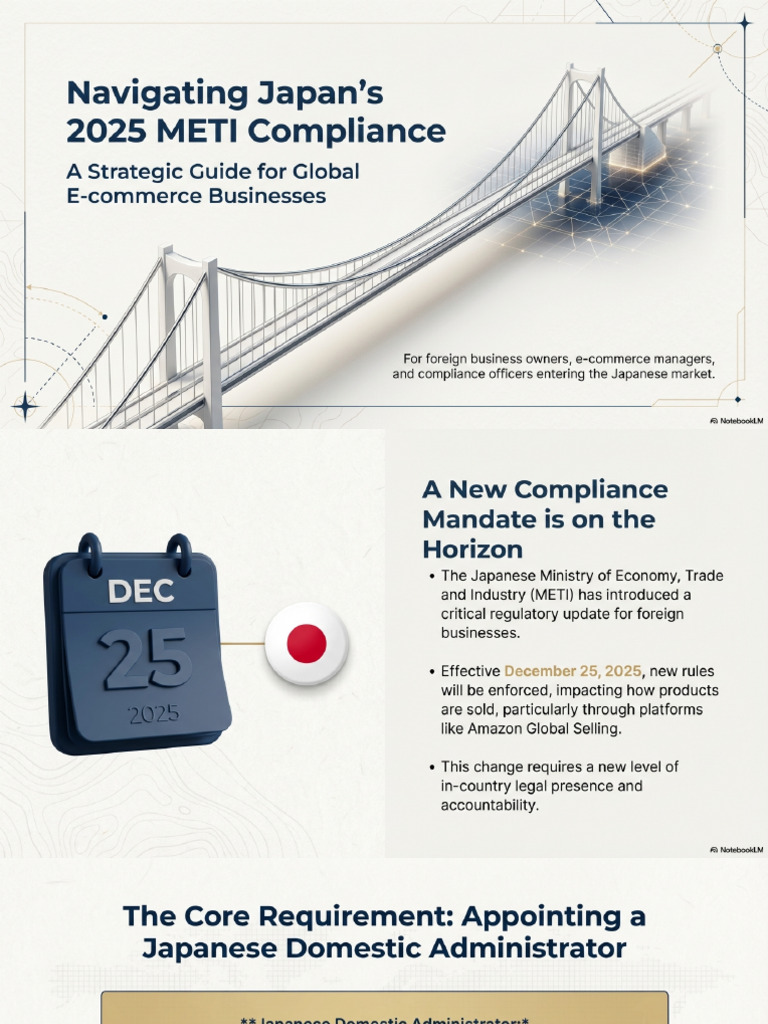 Japan METI Compliance Strategy 20251229 | PDF