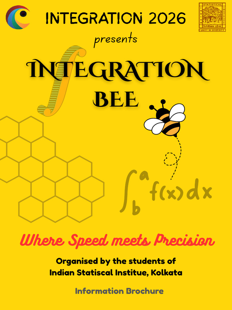 Integration Bee Brochure | PDF