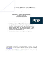 Optional Fixed Fees in Multilateral Vertical Relations