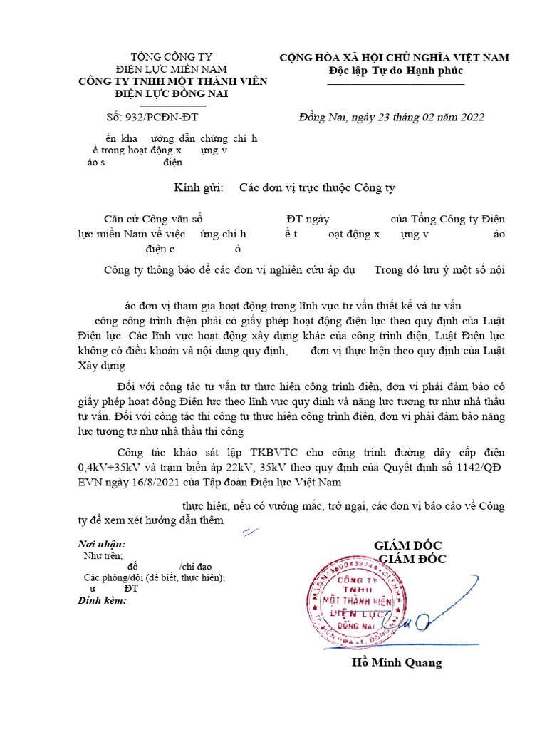 T02-2022 Trien Khai HD CCHN Va KS | PDF