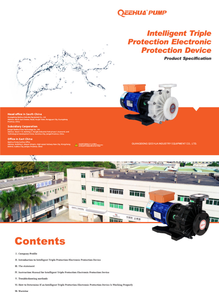 QEEHUA Intelligent Triple Protection Electronic Protection Device ...