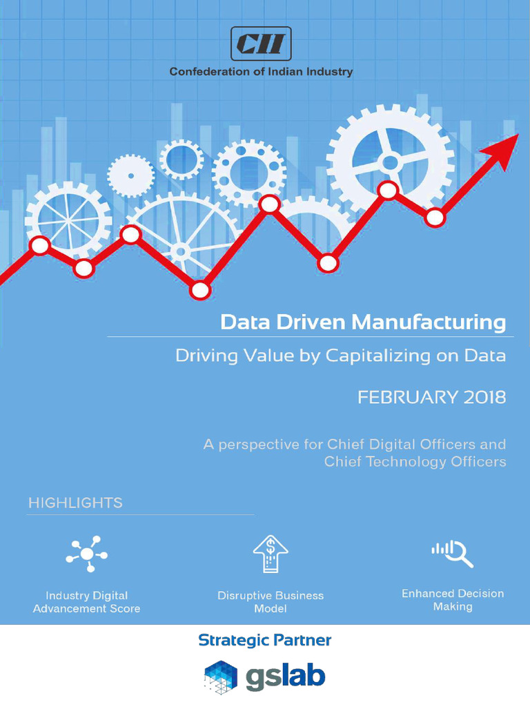 Data Driven Manufacturing Report | PDF | Data | Product Lifecycle