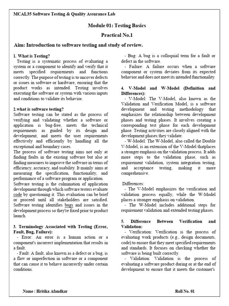 Stqa | PDF | Software Testing | Selenium (Software)
