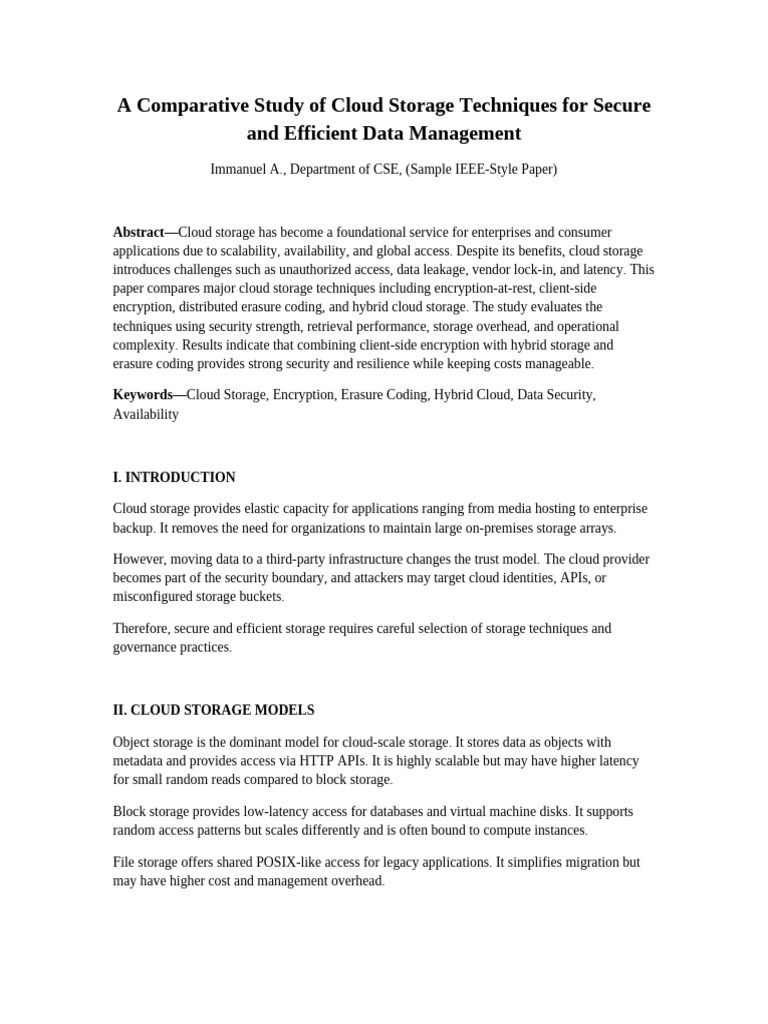 IEEE Sample Paper 3 Cloud Computing | PDF | Cloud Computing | Computer ...