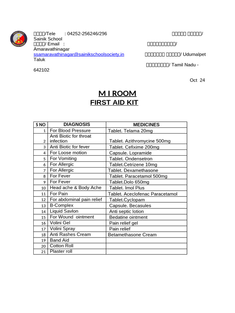First Aid | PDF