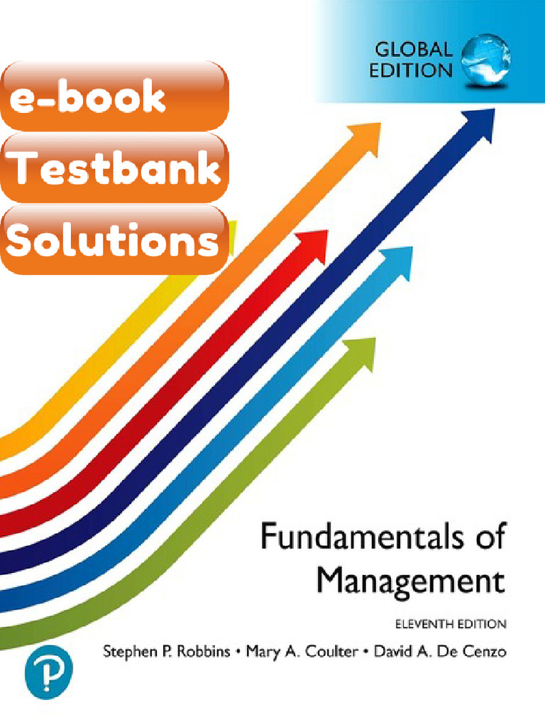 Testbank Fundamentals of Management 11th Global Edition by Stephen ...