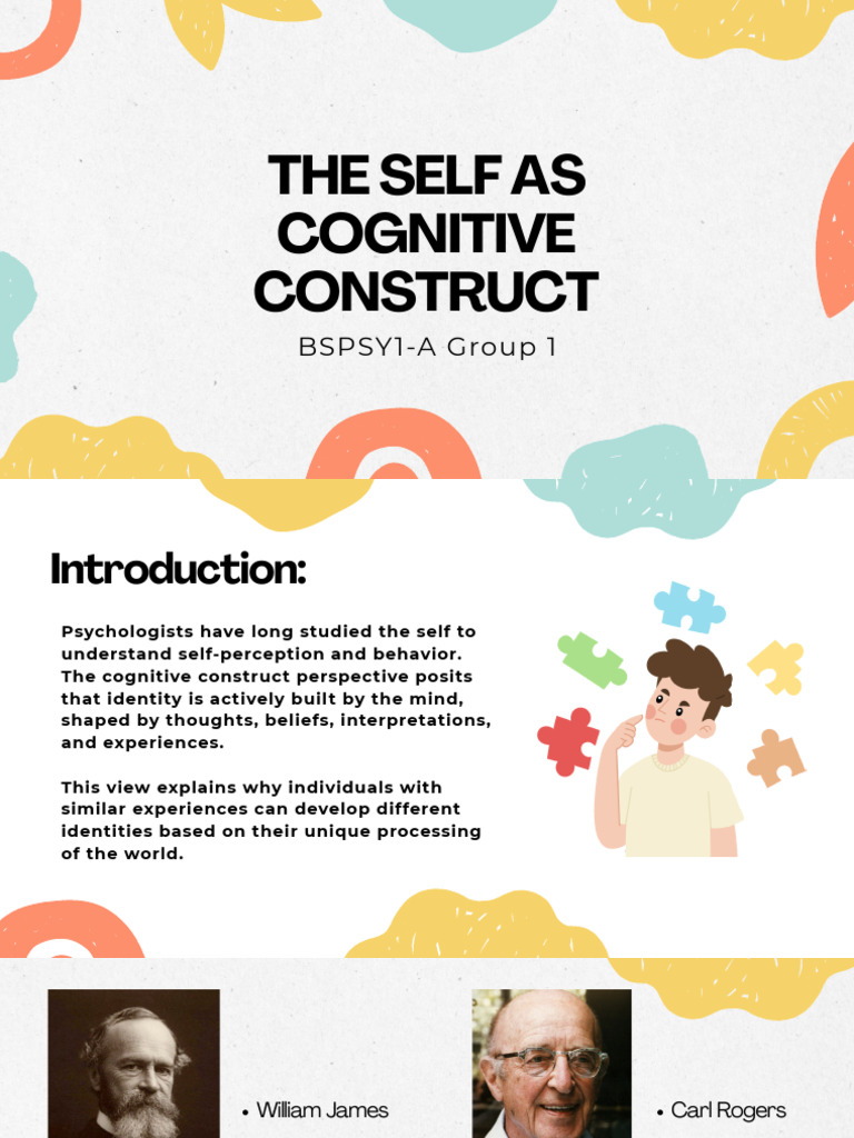 The Self As Cognitive Construct - 20251121 - 124658 - 0000 | PDF | Self ...