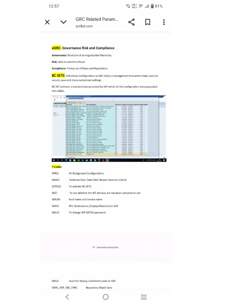 GRC All Modules Clear Cut | PDF
