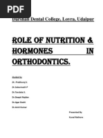 Nutrition in Orthodontics