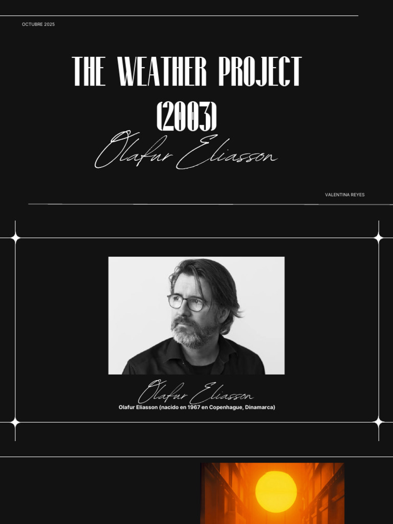 The Weather Proyect PDF | PDF