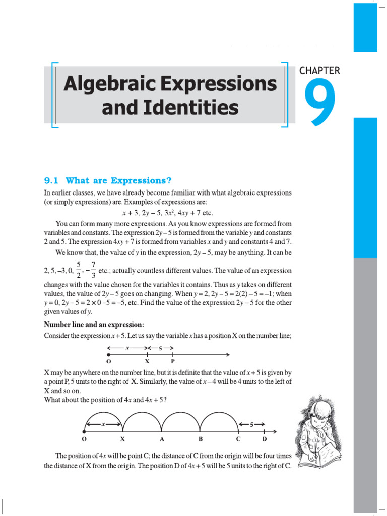 Class 8 Algebraic Expressions | PDF