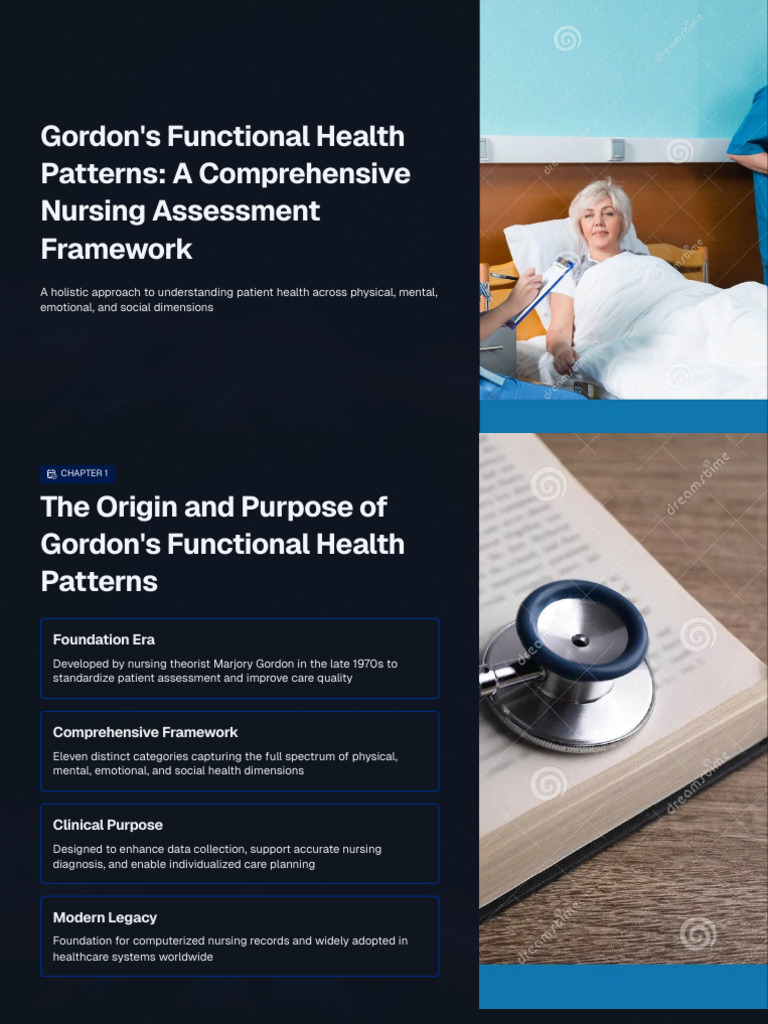 Gordons Functional Health Patterns A Comprehensive Nursing Assessment ...