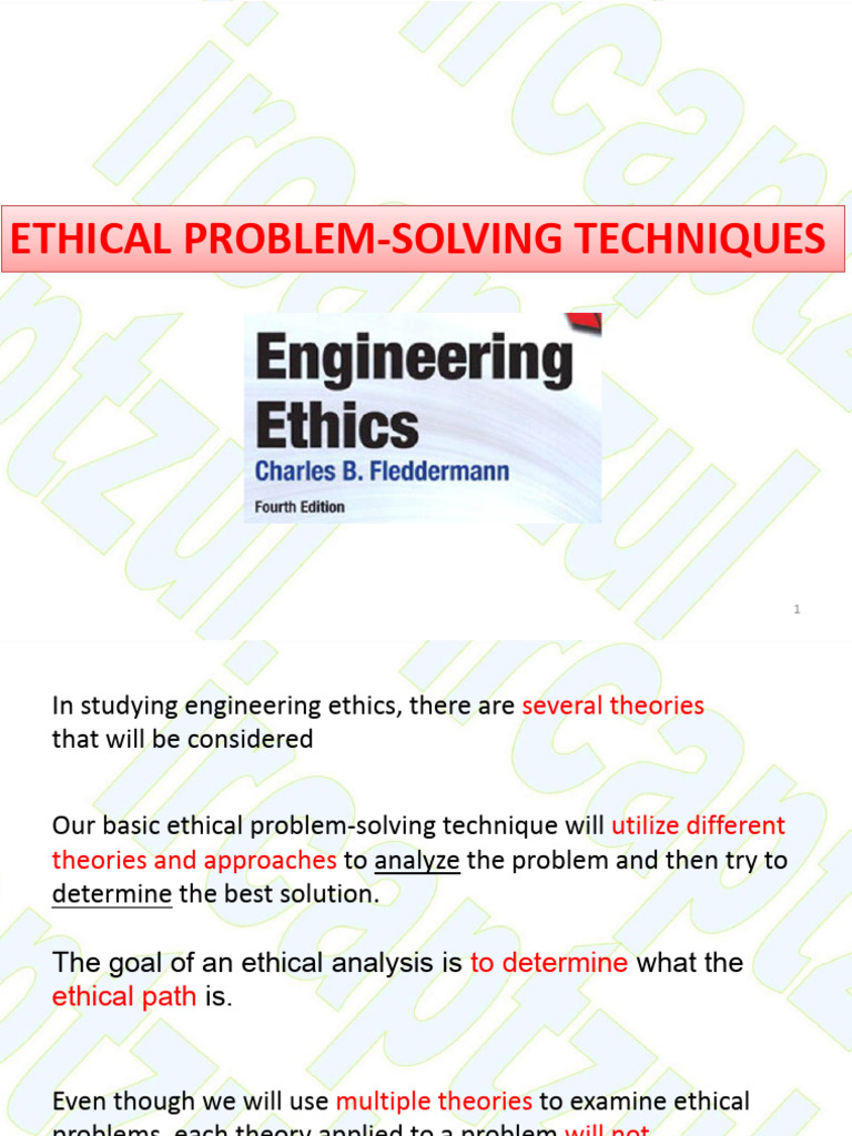 3-Engineering Ethic Problem Solving | PDF | Utilitarianism