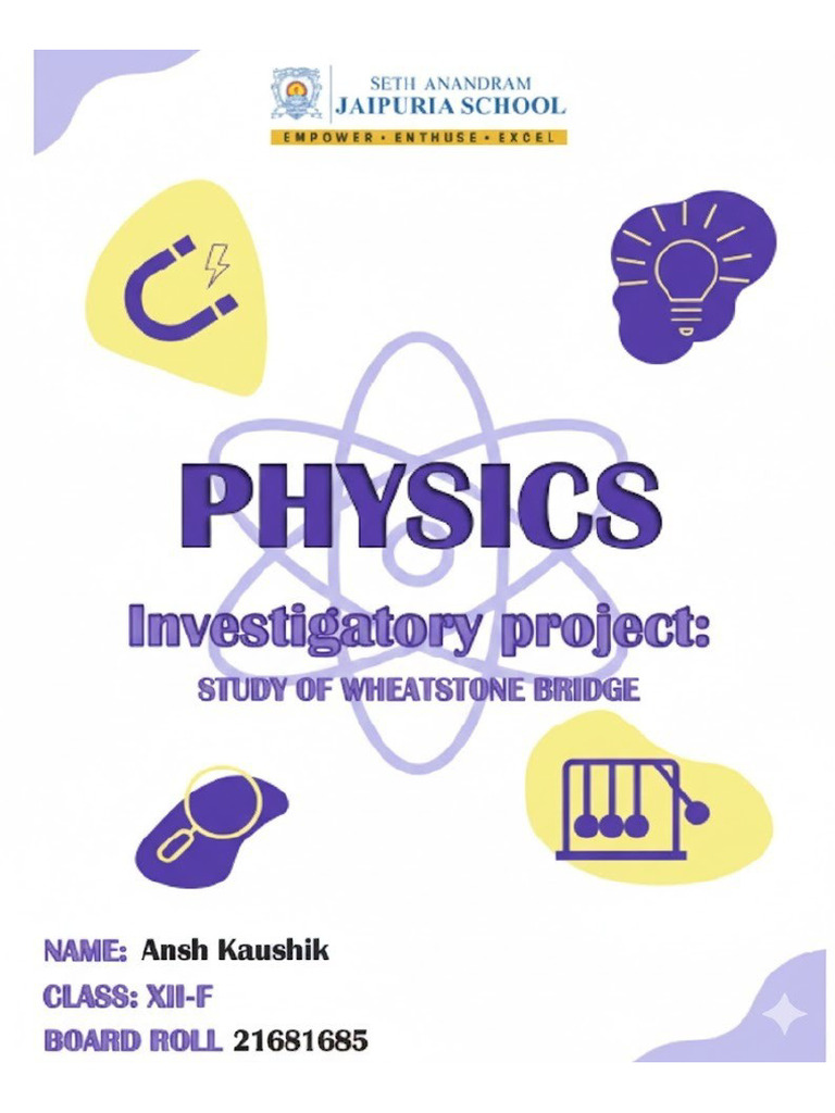 Physics IP Project | PDF