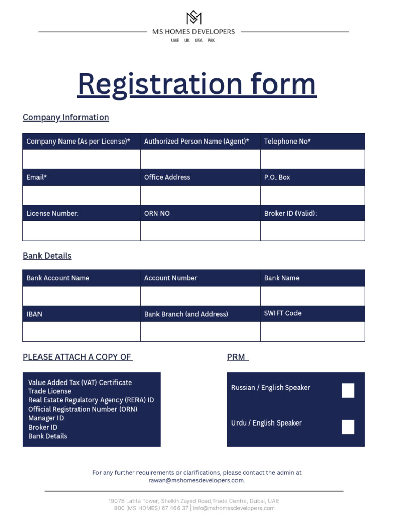 Registration Form. Admin (1) (3) (1) (1) | PDF