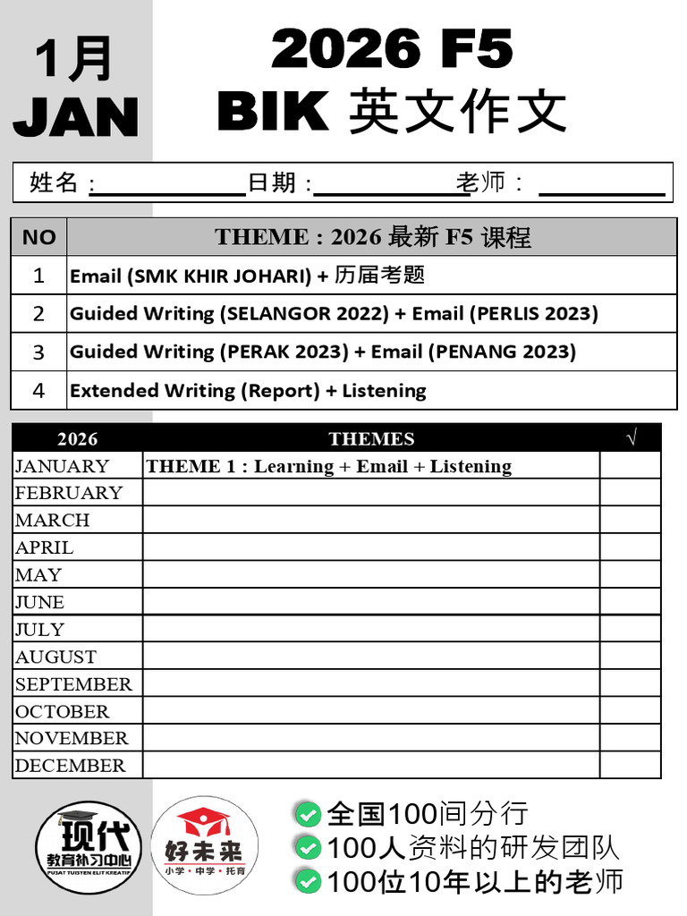 F5 BIK Jan 2026 | PDF | English Language