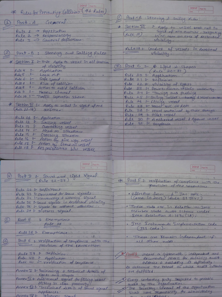 F1 Hand Written Notes For Reference | PDF