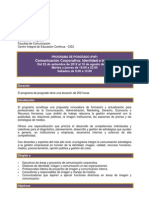 VIII PdP Programa de Posgrado Comunicación Corporativa