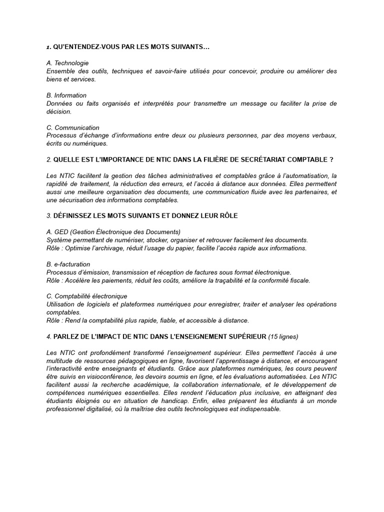 Document NTIC | PDF