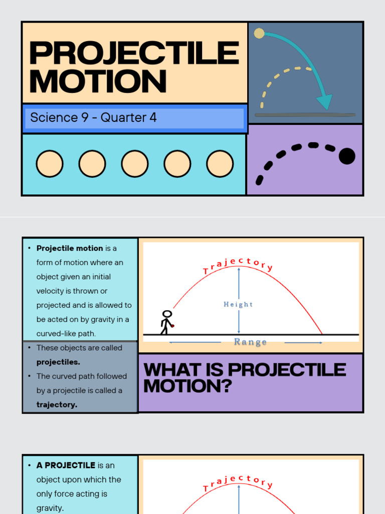 Projectile Motion | PDF