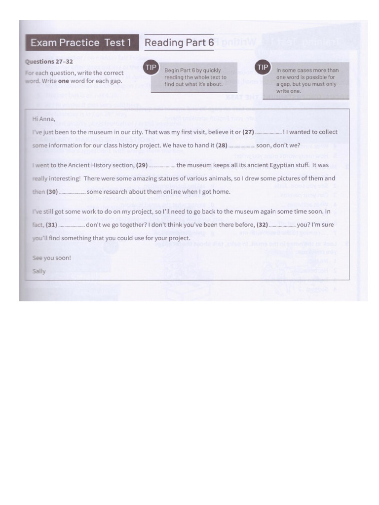 Examen Part 6 | PDF