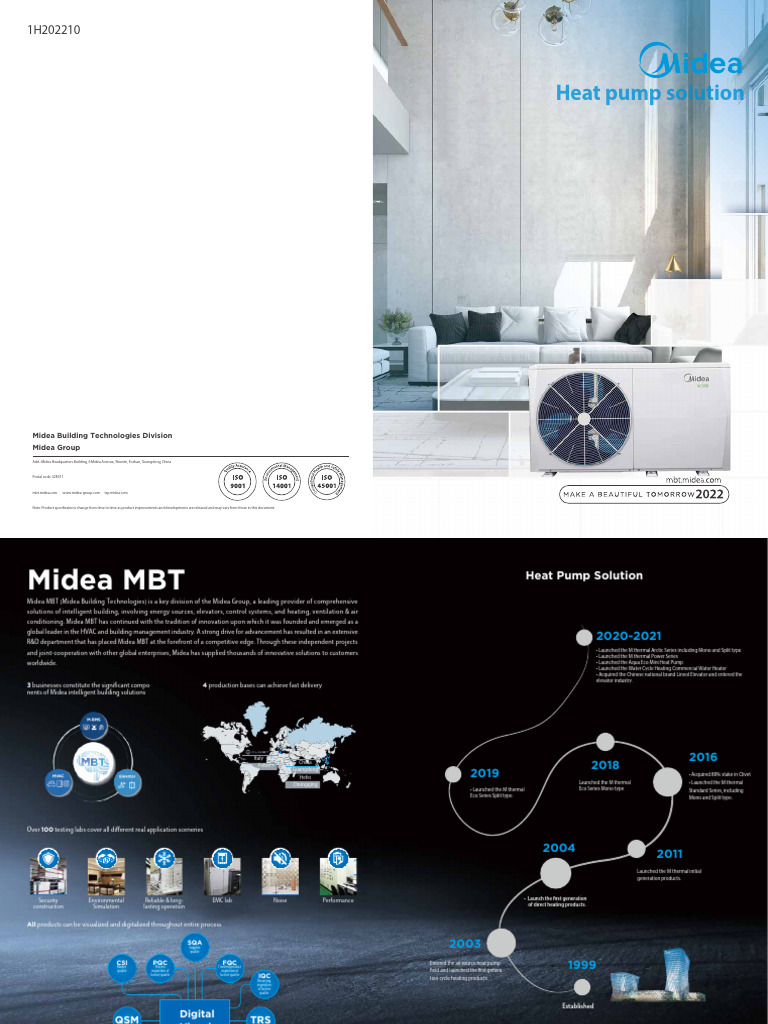 Heat Pump Solution: Midea Building Technologies Division Midea Group ...