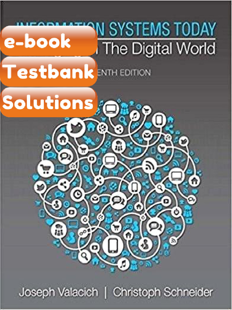 Testbank Information Systems Today Managing in The Digital World 7th ...