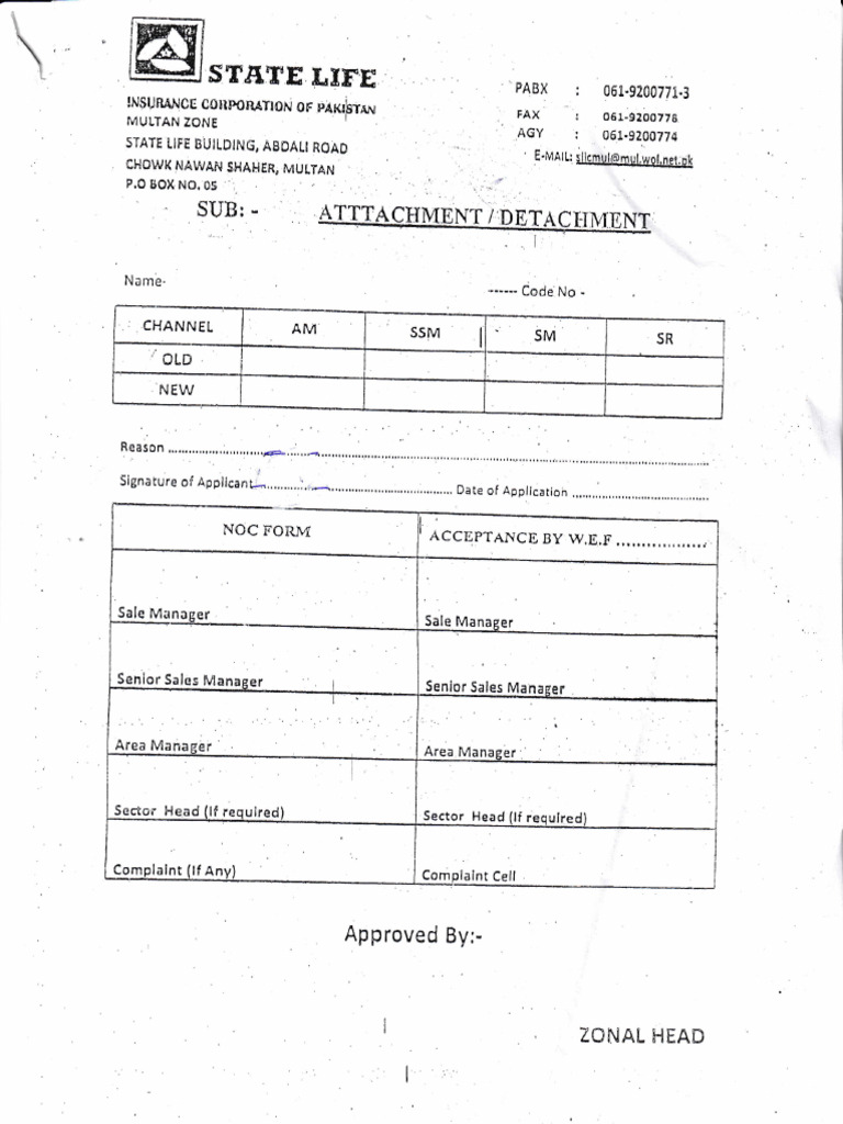 Attachment Form | PDF