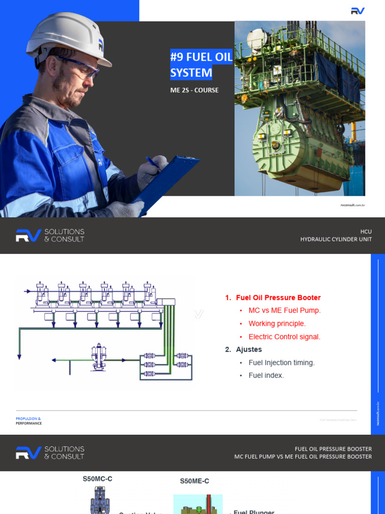 RV ME 2S COURSE - Fuel Oil System | PDF | Pump | Mechanical Engineering