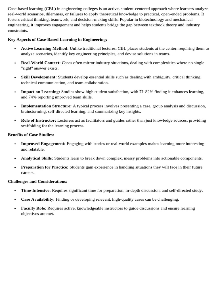 Case Studies | PDF