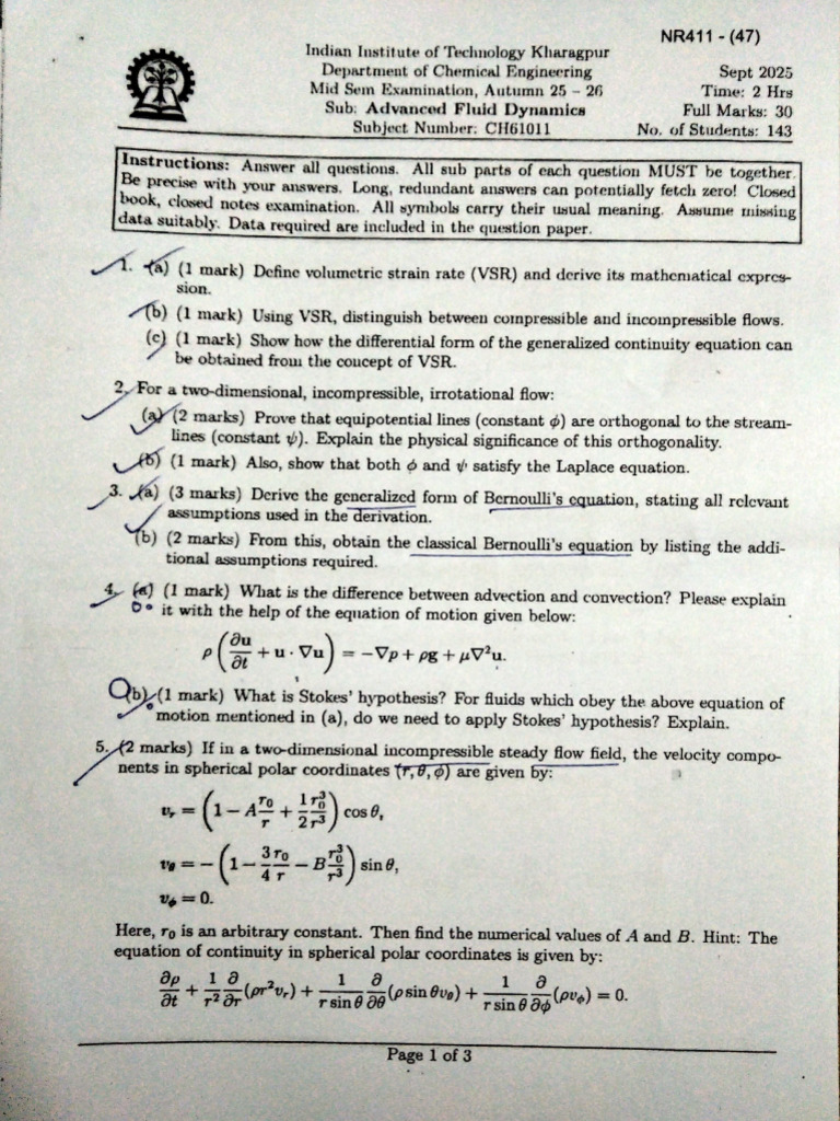 2025 AFD Midsem | PDF | Navier–Stokes Equations | Liquids