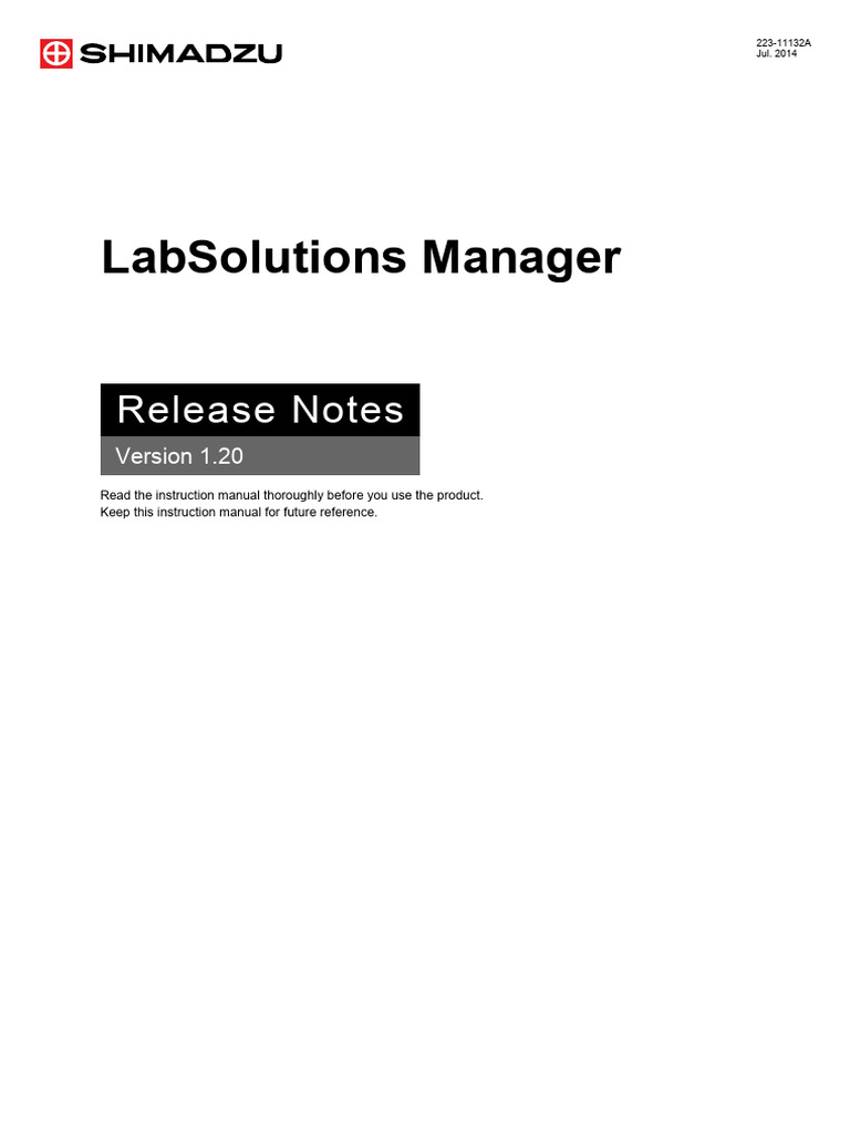 Release Notes MNG | PDF | Microsoft Windows | Computer File