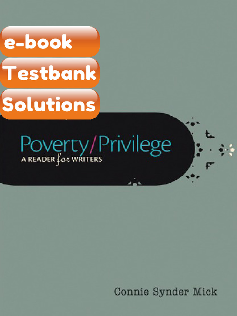 Testbank Privilege A Reader For Writers Fast Download | PDF ...