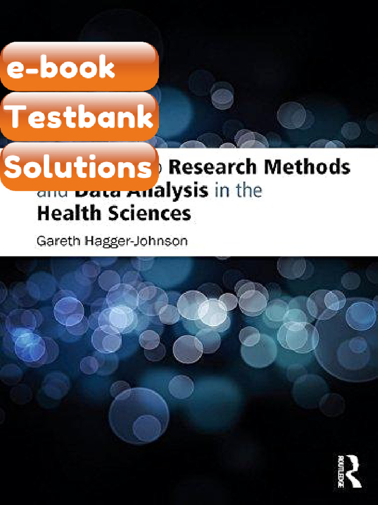 Testbank Introduction To Research Methods and Data Analysis in The ...