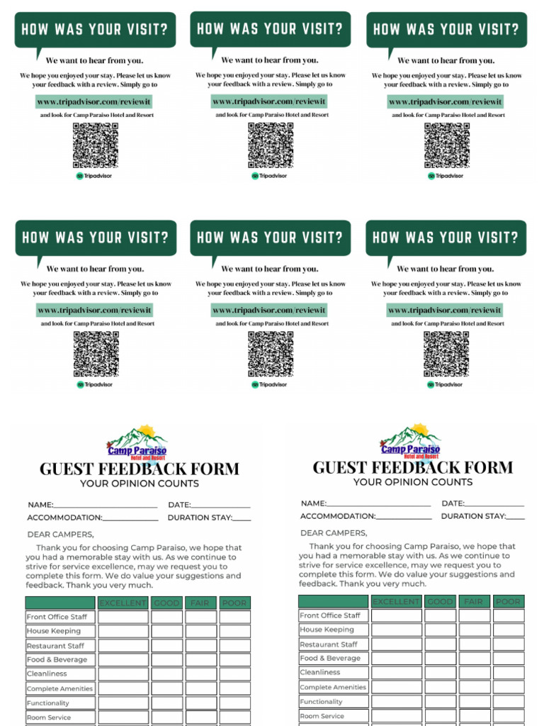 Feed Back Form | PDF