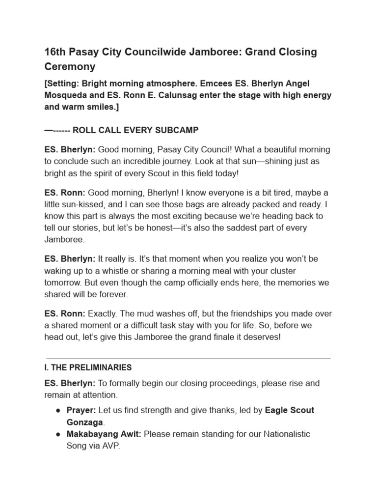 Closing Script | PDF