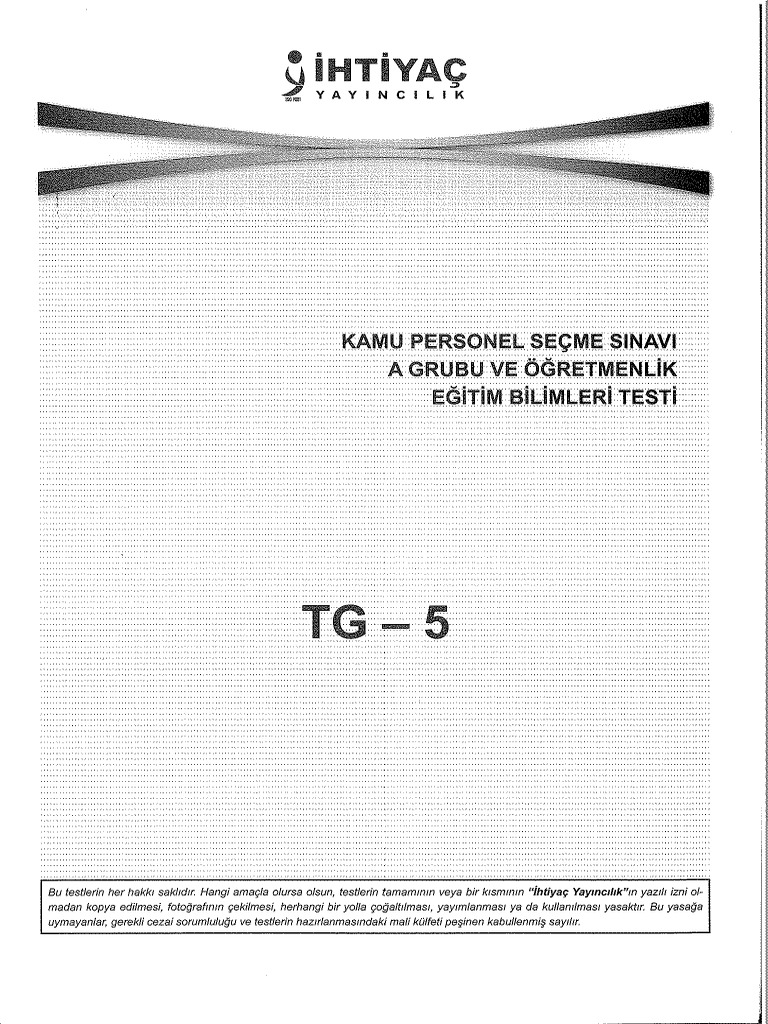 Ihtiyaç 5 Eb | PDF