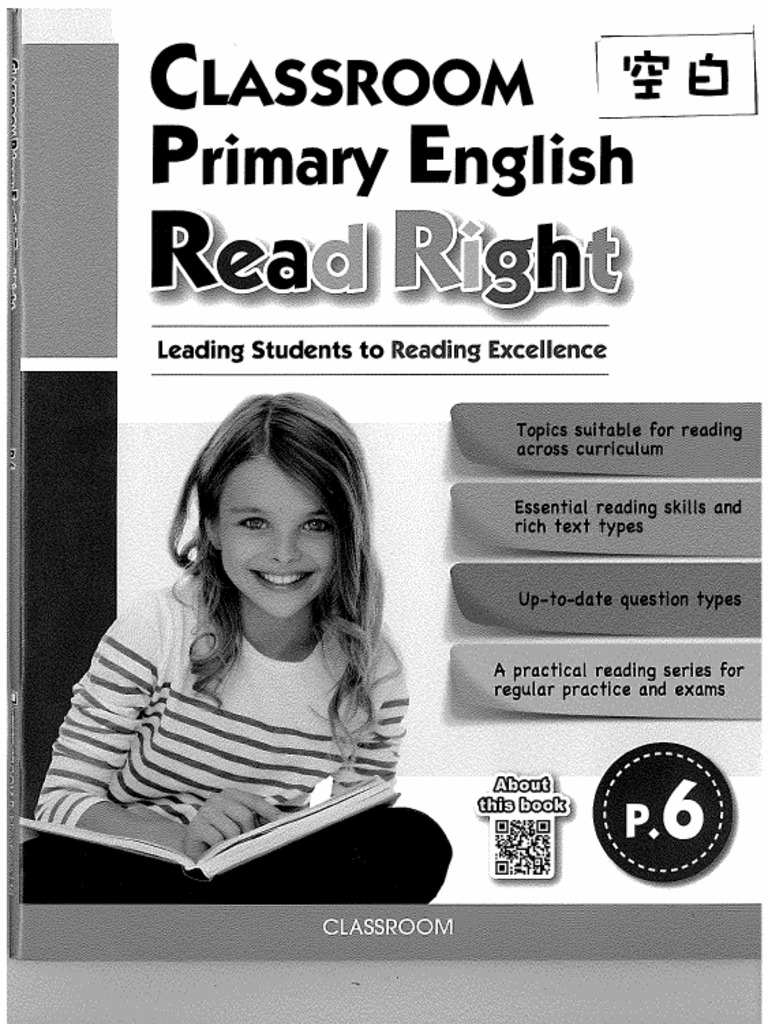 Classroom Primary English Read Right P.6 (Blank) (Key) | PDF